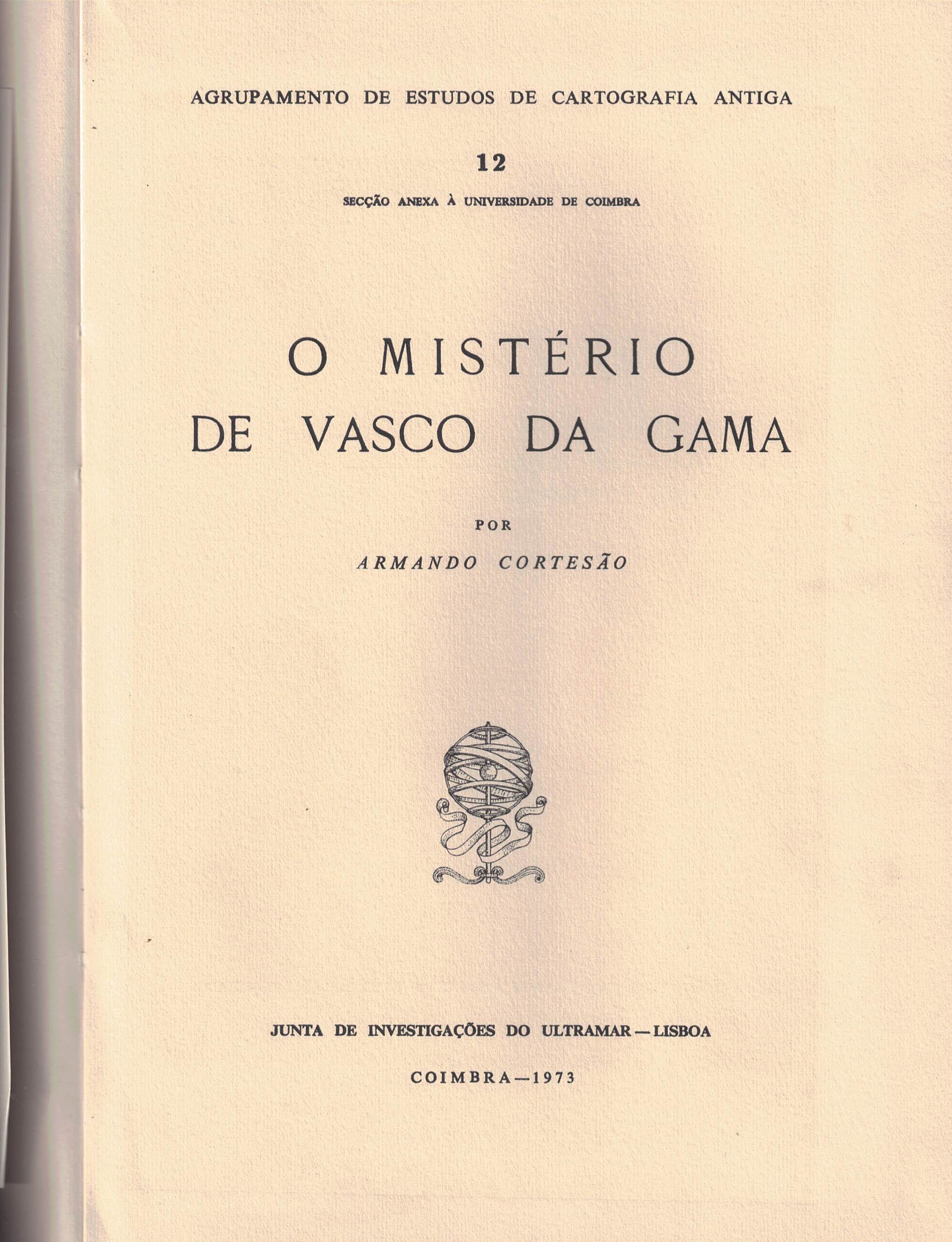 Mistério de Vasco da Gama, O